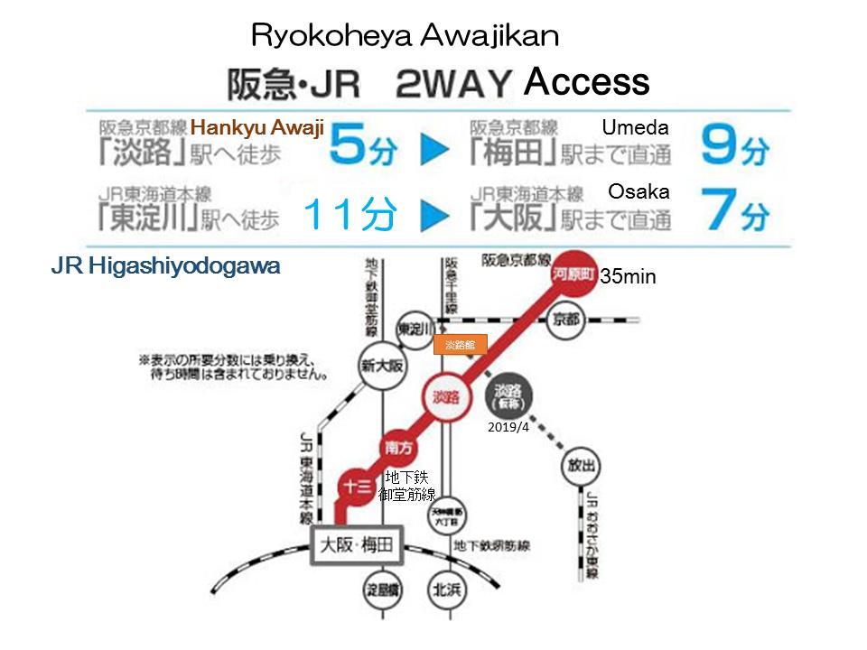 Ryokoheya Awajikan Ōsaka Exterior foto